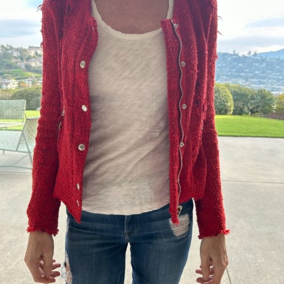 Red IRO jacket - Size 1 - Picture 3 of 4